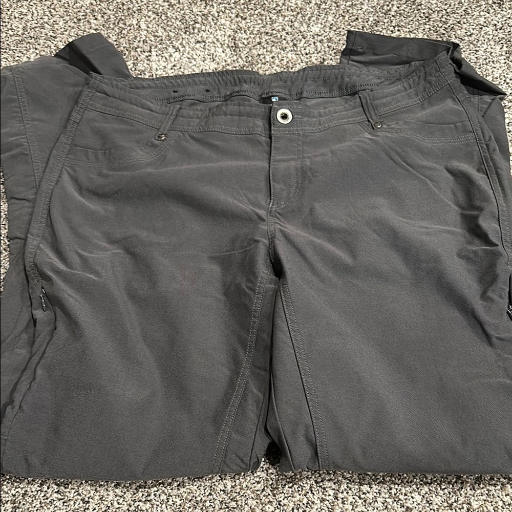 Kuhl Women's Straight Leg Pants - Dark Gray